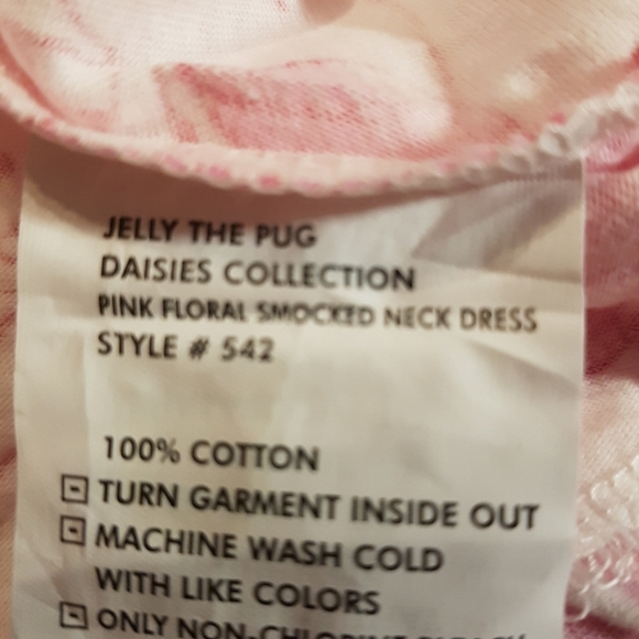 Jelly the Pug girls 24 month dress - Picture 2 of 4